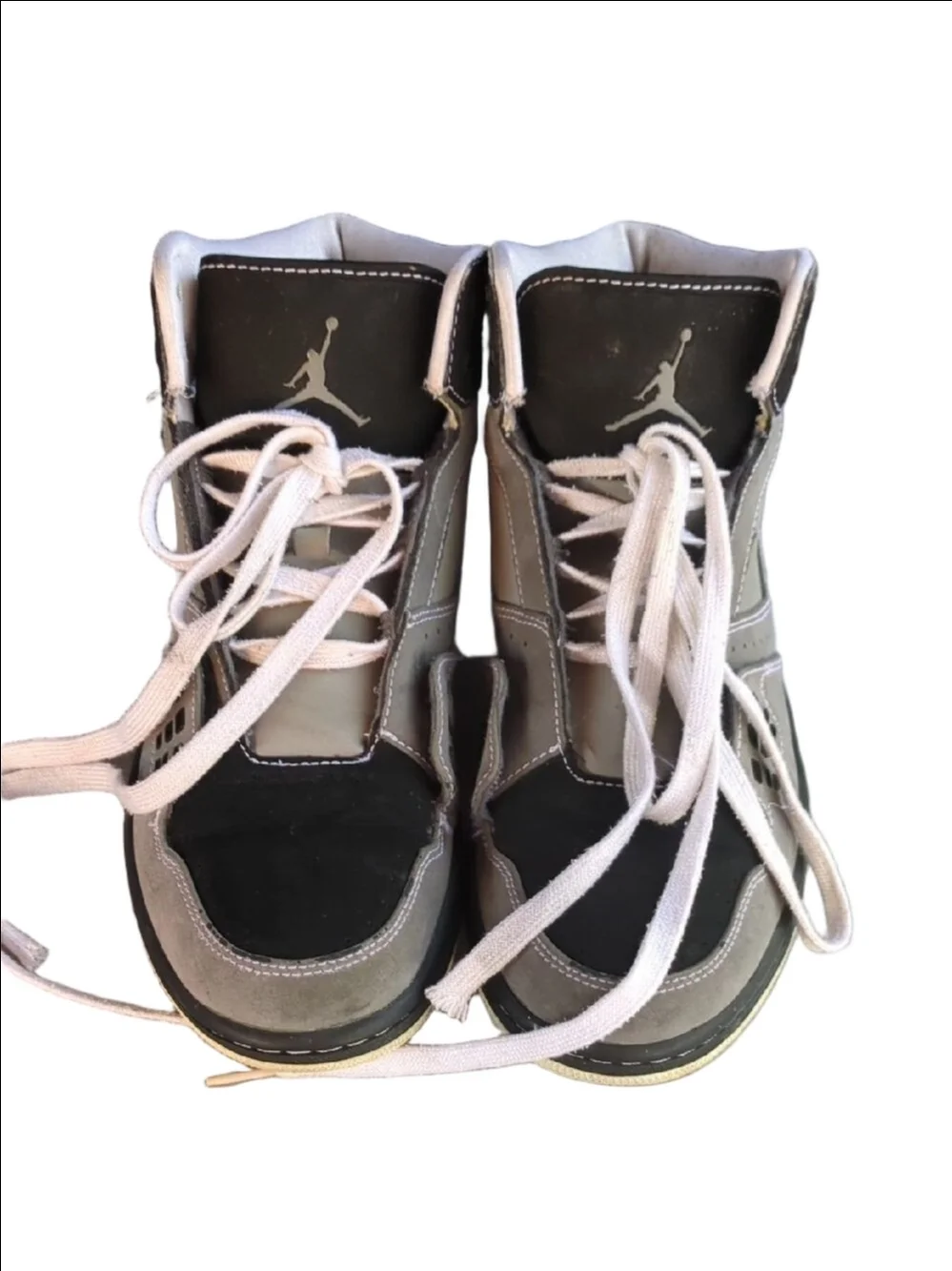 Air Jordan Gray and‎ Black Sneakers